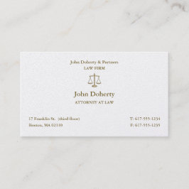 Rechtsanwalt | Elegante Juristenkarte Visitenkarte