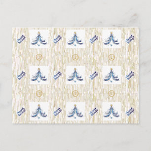 Rechtsanwalt - Eleganter Weihnachtsbaum Postkarte