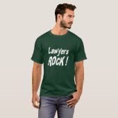 Rechtsanwalt-Felsen! T - Shirt (Vorne ganz)