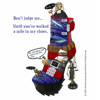 Rechtsanwalt-Foto-Skulptur Freistehende Fotoskulptur