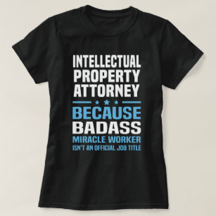 Rechtsanwalt für geistiges Eigentum T-Shirt