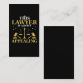 Rechtsanwalt-Geschenk-juristische Visitenkarte (Vorne/Hinten)