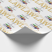 Rechtsanwalt Geschenkpapier (Ecke)
