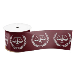 Rechtsanwalt Gift Satin Ribbon Satinband