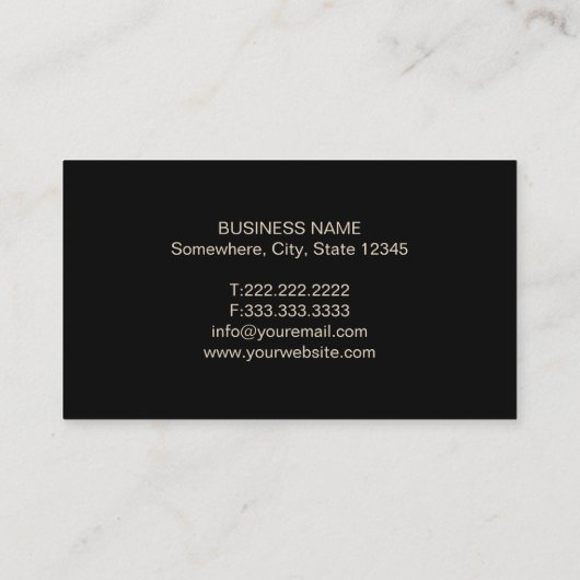 Rechtsanwalt Gold Scale Modernes Weißes Marmor Visitenkarte (Rückseite)