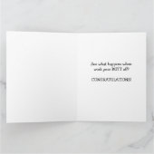 Rechtsanwalt Gratulation Funny Large Grußkarte Karte (Innenseite)