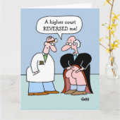 Rechtsanwalt Gratulation Funny Large Grußkarte Karte (Gelbe Blume)