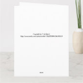 Rechtsanwalt Gratulation Funny Large Grußkarte Karte (Rückseite)