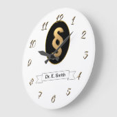 Rechtsanwalt Große Wanduhr (Winkel)
