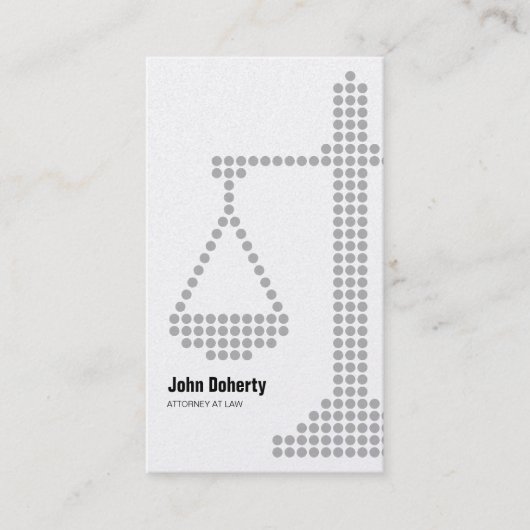 RECHTSANWALT im GESETZ| Rechtsanwaltsbüro Visitenkarte (Vorderseite)