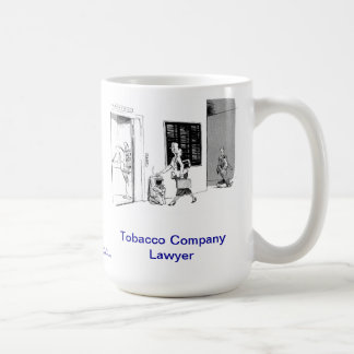 Rechtsanwalt-Kaffee-Tasse Dead Lawyer™ Tobacco Kaffeetasse