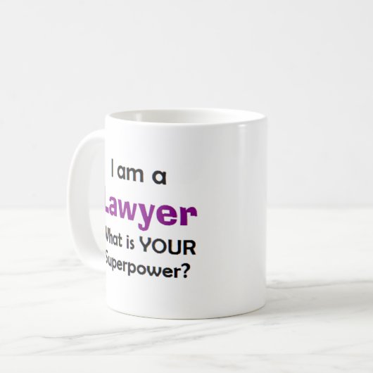 Rechtsanwalt Kaffeetasse (Vorderseite Links)