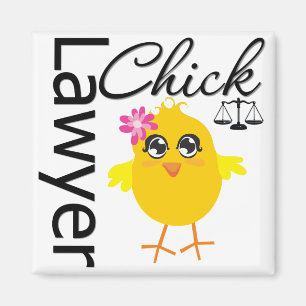 Rechtsanwalt-Küken Magnet
