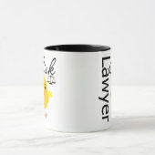 Rechtsanwalt-Küken Tasse (Zentrum)