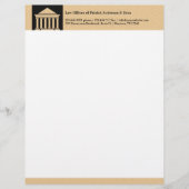Rechtsanwalt Letterhead Briefkopf (Vorderseite)