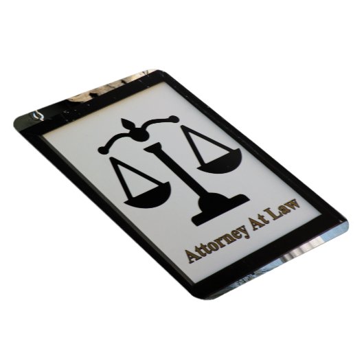 Rechtsanwalt Magnet (Rechte Seite)