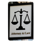 Rechtsanwalt Magnet (Vertikal)