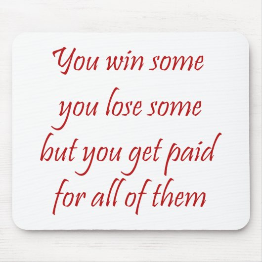 Rechtsanwalt-Mausunterlage Mousepad (Vorne)