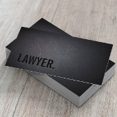 Rechtsanwalt Minimalistisch Beruflich kühl Visitenkarte