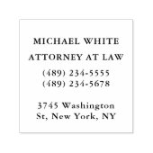 Rechtsanwalt Minimalistisch Beruflich Permastempel (Design)