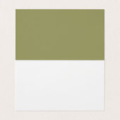 Rechtsanwalt mit minimaler Visitenkarte Visitenkarten (Innenseite Aufgefaltet)