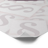 Rechtsanwalt oder Notar mit richterlichem Hammer u Poster (Ecke)