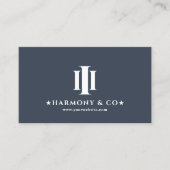 Rechtsanwalt Pillars Charcoal Beruflich Visitenkarte (Vorderseite)