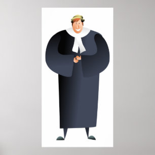 Rechtsanwalt Poster