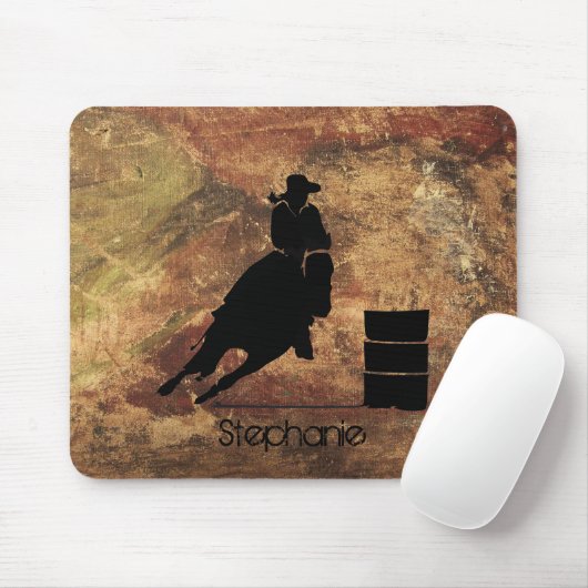 Rechtsanwalt Racing Girl Silhouette Wir haben Grun Mousepad (Mit Mouse)