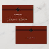 Rechtsanwalt Rechtsanwalt am Gesetz| Visitenkarte (Vorne/Hinten)