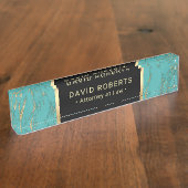 Rechtsanwalt-Rechtsanwalt Gesetzesam modischen Namensplakette (Seite)