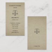 Rechtsanwalt | Rechtsanwalt Visitenkarte (Vorne/Hinten)