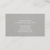 Rechtsanwalt-Rechtsanwalts-Skala des Visitenkarte (Rückseite)