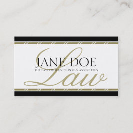 Rechtsanwalt Rechtsberater Rechtsanwaltskanzlei Go Visitenkarte