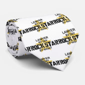 Rechtsanwalt-Rockstar bis zum Nacht Krawatte (Gerollt)