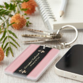 Rechtsanwalt Scales Justice Foto Custom Schlüsselanhänger (Vorderseite rechts)