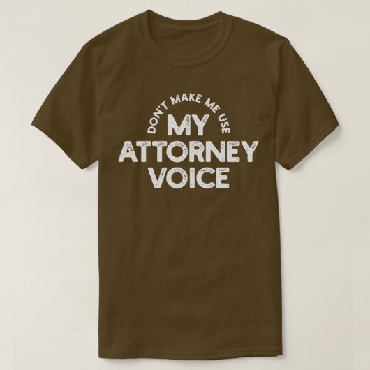 Rechtsanwalt T-Shirt (Design vorne)
