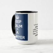 Rechtsanwalt-Tasse Tasse (Vorderseite Links)