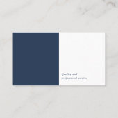 Rechtsanwalt | Themas Beruflich Visitenkarte (Rückseite)