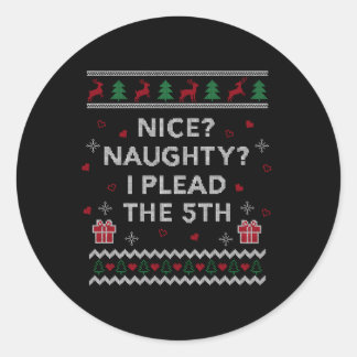 Rechtsanwalt Ugly plädieren für den 5. Juristenanw Runder Aufkleber