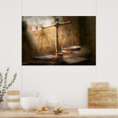 Rechtsanwalt - Umfang - Ausgewogenes Recht Poster (Küche)