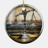 Rechtsanwalt | Umfang der Justiz Keramik Ornament (Hinten)