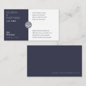 Rechtsanwalt | Umfang der Visitenkarte "Justiz" (Vorne/Hinten)