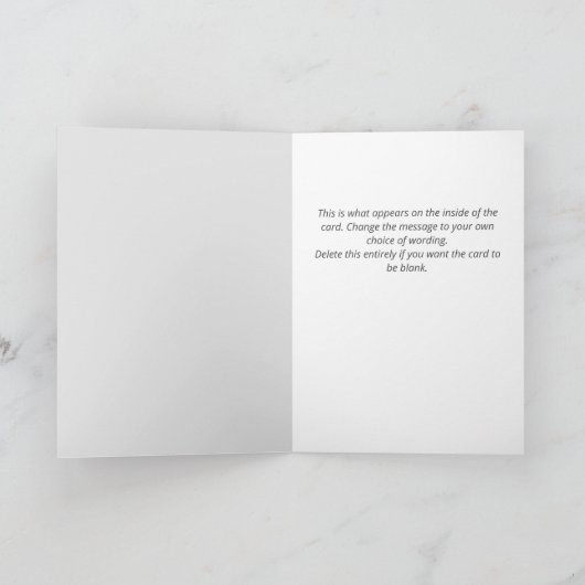 Rechtsanwalt und Cartoon der Klienten Glückwunsch Karte (Innenseite)