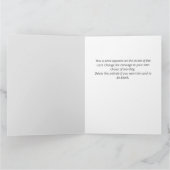 Rechtsanwalt und Cartoon Weihnachten Karte (Innenseite)