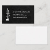 Rechtsanwalt Visitenkarte (Vorne/Hinten)