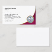 Rechtsanwalt Visitenkarte (Vorne/Hinten)