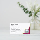 Rechtsanwalt Visitenkarte (Stehend Vorderseite)