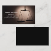 Rechtsanwalt Visitenkarte (Vorne/Hinten)