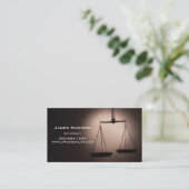 Rechtsanwalt Visitenkarte (Stehend Vorderseite)